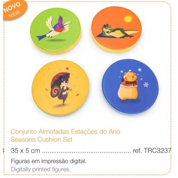 CONJUNTO ALMOFADAS ESTAÇÕES...