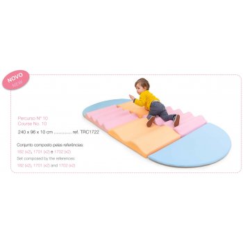 PERCURSO Nº 10 COM 240X96X10CM