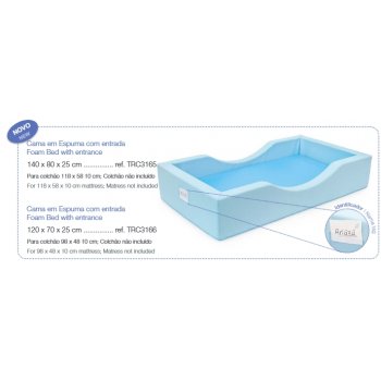 CAMA EM ESPUMA COM ENTRADA...