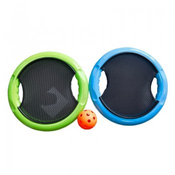 JOGO DE RAQUETES REDONDAS ABS