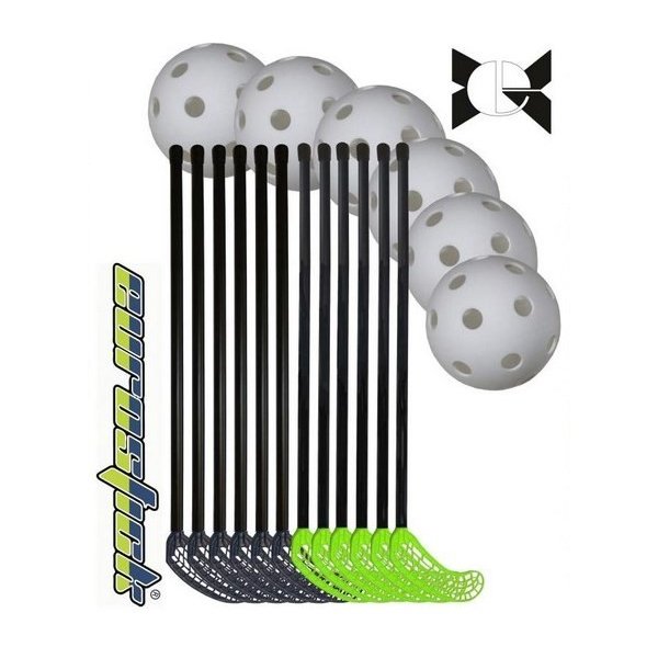 VICFLOOR Floorball Set 85 - Kit Completo Per Giocare A Floorball - Foto 3